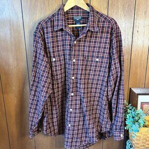 Polo Jeans Co. Ralph Lauren XL Plaid Button Up Long Sleeve Shirt